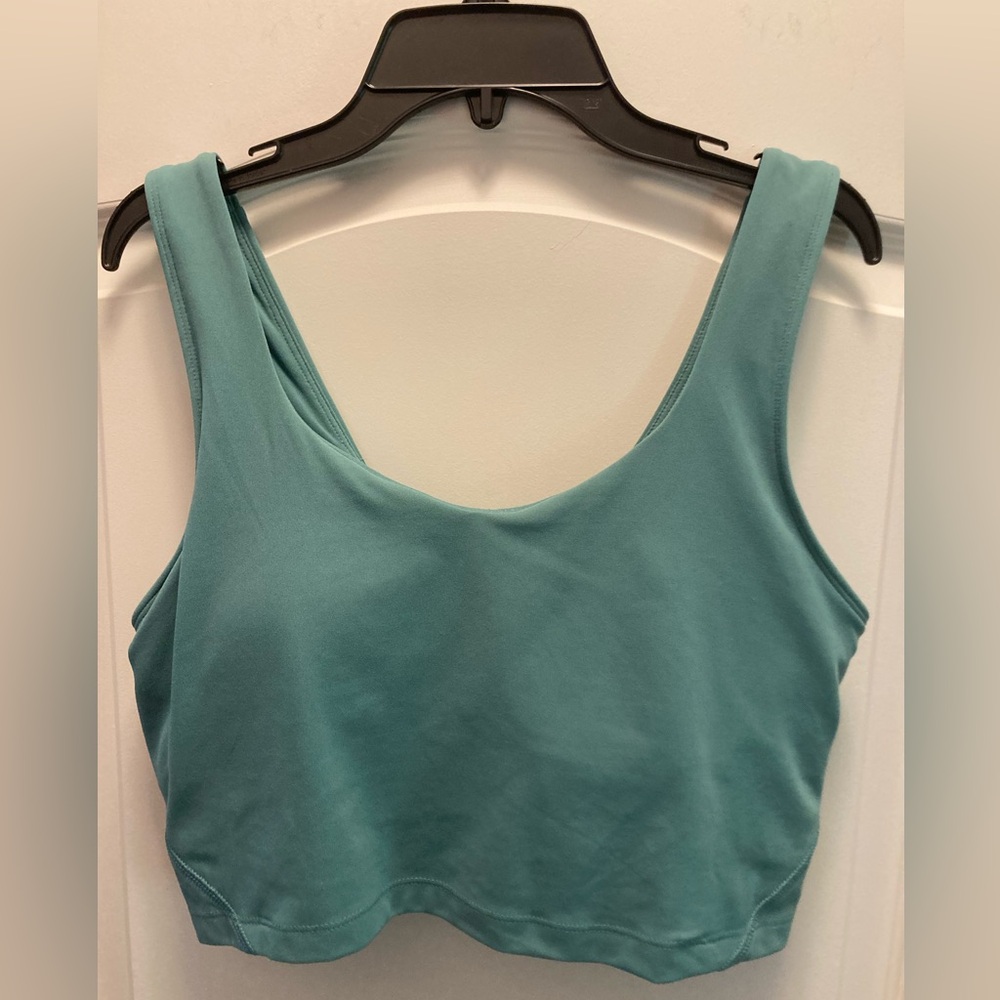 Yogalicious Teal Sports Bra Top